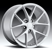 Corvette C6 Spyder Silver 18X9.5 5X4.75 - 40