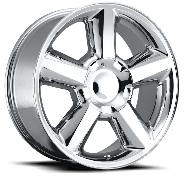 FR 30 - SS Camaro Replica Wheels 20X9 5X120 +40 HB 66.9 2010 Camaro PVD Black Chrome With Cap