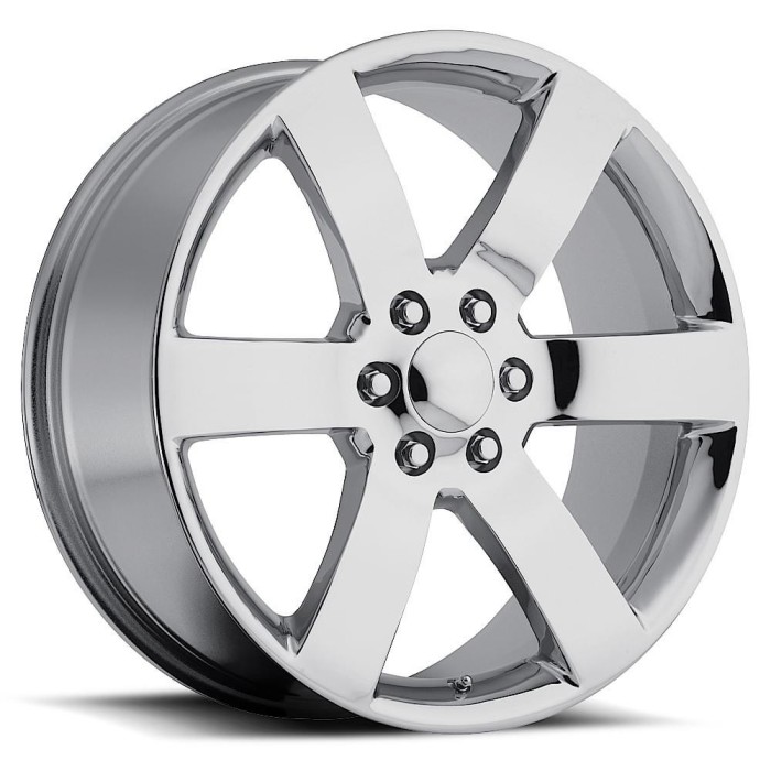 FR 32 - Chevrolet Trailblazer SS Replica Wheels - TBSS Fitment 20X8 6X5 +45 HB 78.1 Chrome With Cap