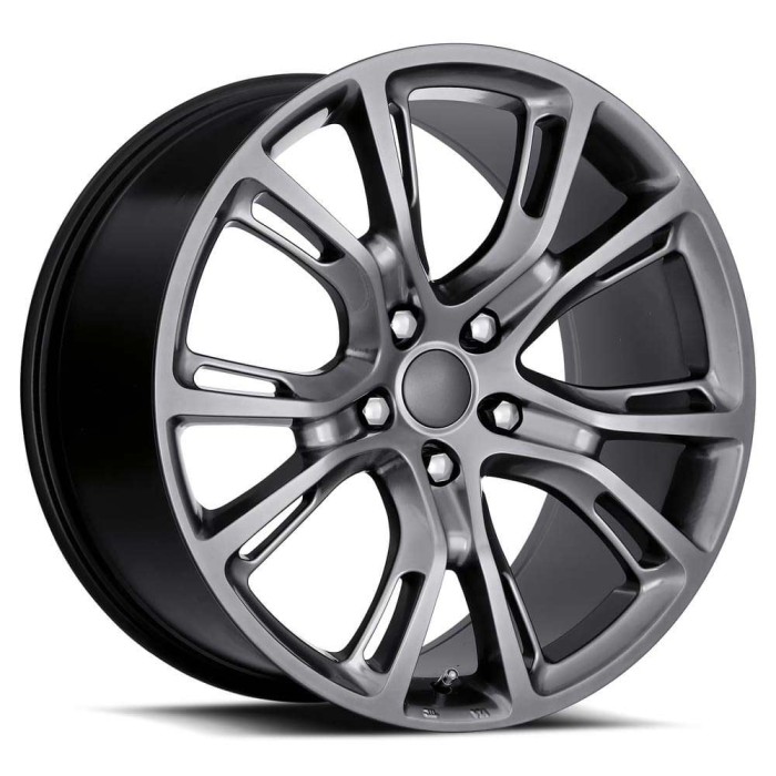 FR 88 - Jeep Spyder Monkey Wheels 20X9 5x5 +34.7 HB 71.5 Hyper-Black With Cap