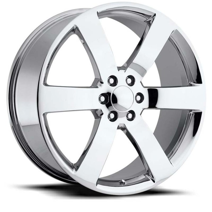 FR 32 – Chevrolet Trailblazer SS Replica Wheels – TBSS Fitment 22X9 6X5 +45 Chrome With Cap