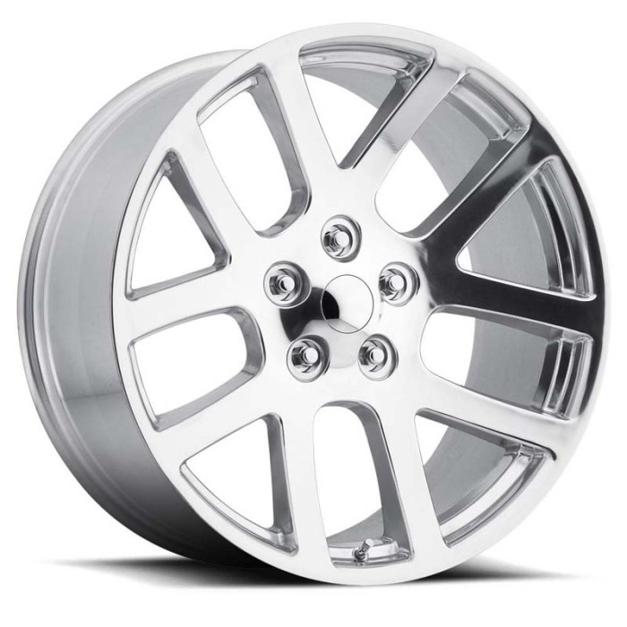 FR 60 – Ram Truck SRT10 Replica Wheels - 20X9 5X5.5 +25.4 - Chrome With Cap