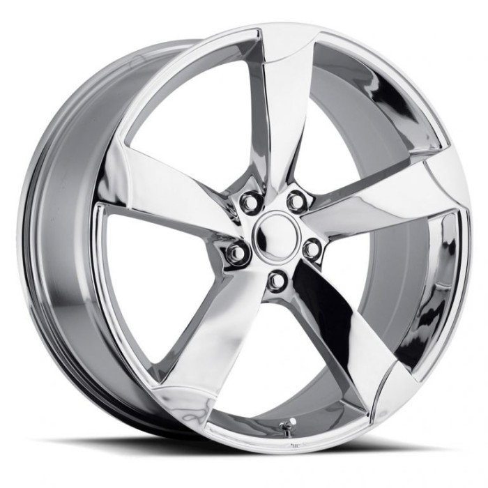 FR 85 - Audi Replica Wheels 20X9 5X112 +40 HB Chrome With Cap