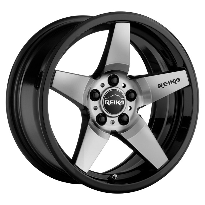 15 Inch Black Machine Face Wheel - SEEKER