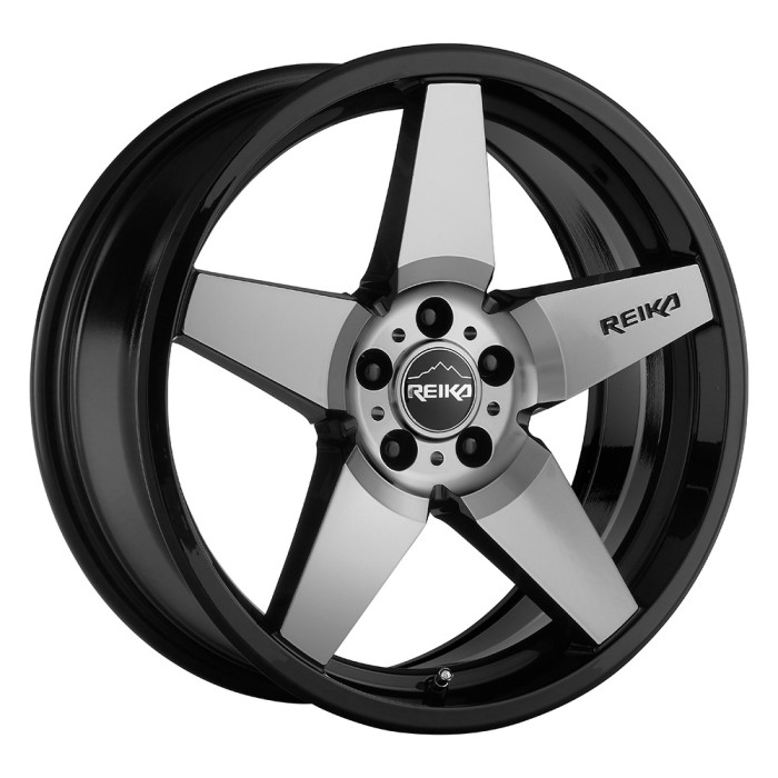 17 Inch Black Machined Face Wheel - SEEKER