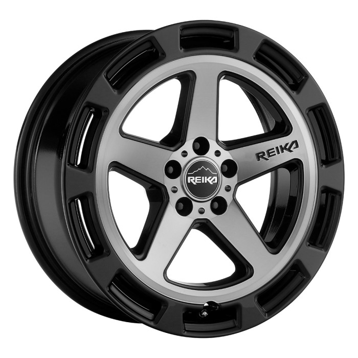 17 Inch Black Machined Face Wheel - TETON