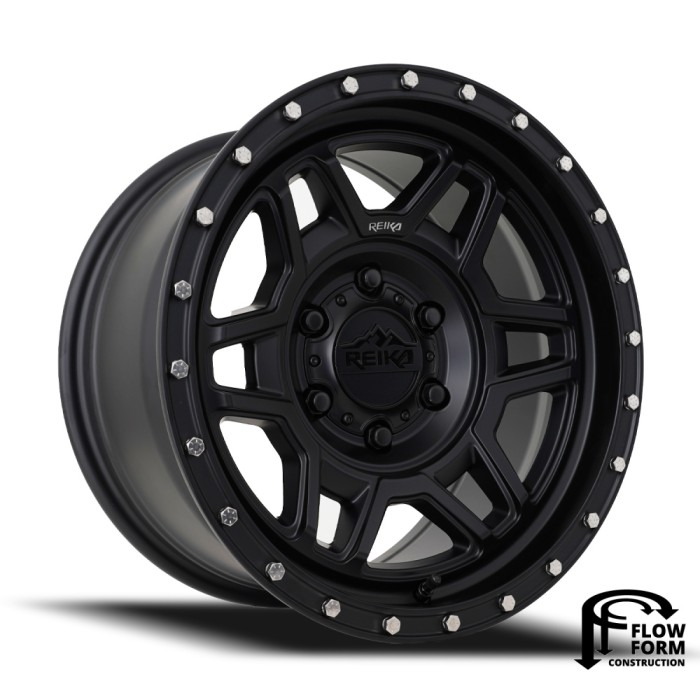 17X8.5 6x139.7 +0 HB 106.1 Satin Black Wheel - TROOPER