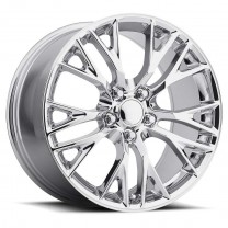 FR 22 – C7 ZO6 Corvette Replica Wheels 17X8.5 5X4.75  +56 - Chrome
