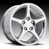 Corvette C5 2000 Chrome 17X8.5 5X4.75 - 56