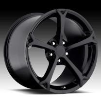 Corvette C6 Grandsport Gloss Black 18X9.5 5X4.75 - 40
