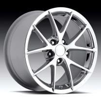 Corvette C6 Spyder Chrome 17X8.5 5X4.75 - 56
