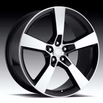 Chevrolet Camaro SS Machined/Black 20X8 5X4.75 - 35
