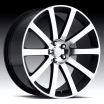 Chrysler 300c Machine/Black 20X9 5X115 - 18