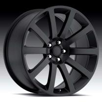 Chrysler 300c Satin Black 20X9 5X115 - 18