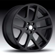 Dodge Viper Satin Black 20X10 5X115 - 18