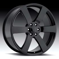 Chevrolet TrailBlazer SS Gloss Black 20X10 6X5 - 45