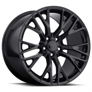 FR 22 – C7 ZO6 Corvette Replica Wheels 20X12 5X4.75 - +59 - Gloss Black