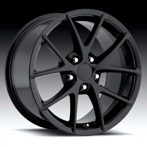 Corvette C6 Spyder Gloss Black 18X8.5 5X4.75 - 56