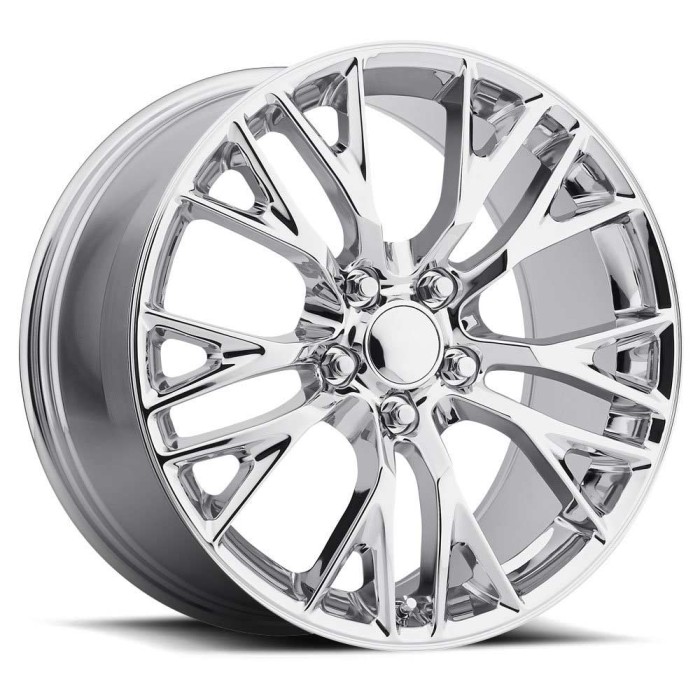 FR 22 – C7 ZO6 Corvette Replica Wheels 19X10 5X4.75 - +40,+56,+79 - Chrome