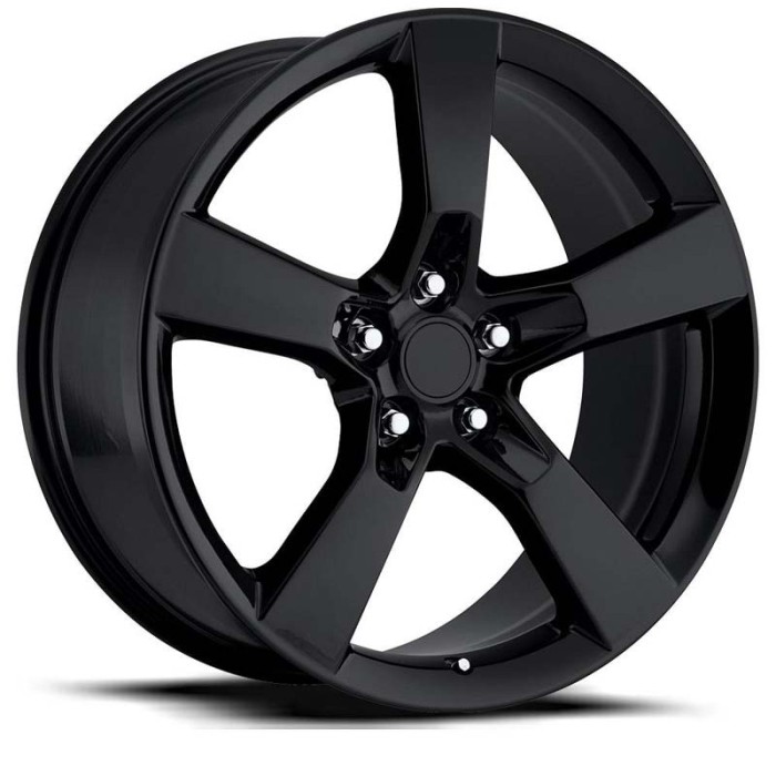 FR 30 SS Camaro Replica Wheels 20X9 5X120 +40 - Gloss Black