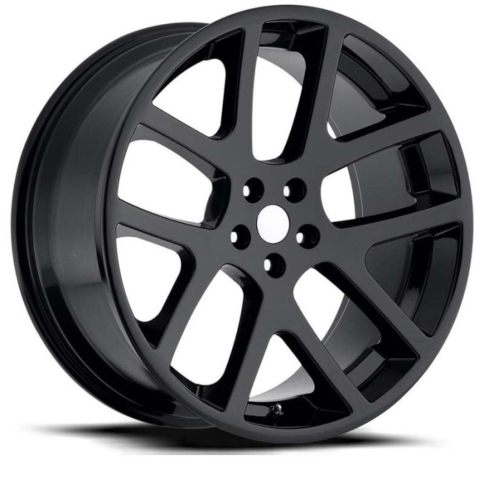 FR 64 – LX Viper AWD Replica Wheels 20X8.5 5X115 - 18 - Gloss Black with Cap
